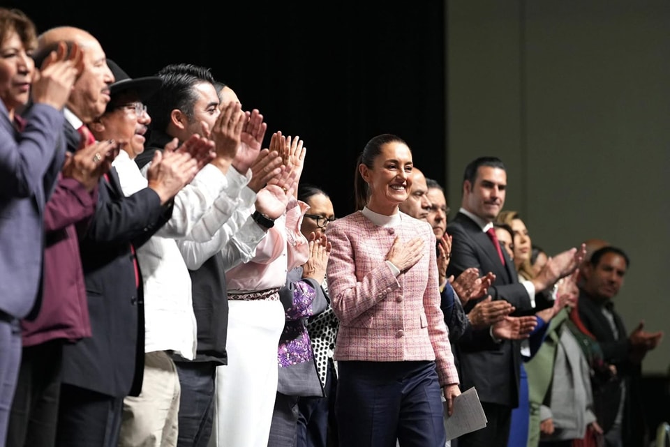 Chacón participa en el ENM 2025, encabezado por la presidenta de la República, Claudia Sheinbaum