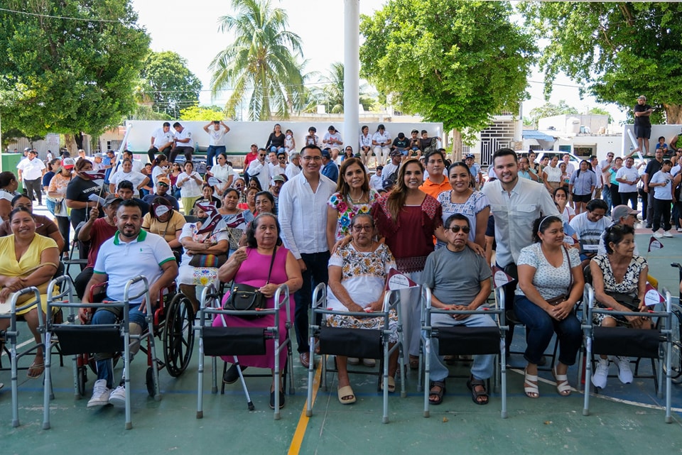 Mejora Mara Lezama calidad de vida de familias en Puerto Morelos, con Apoyos del Bienestar