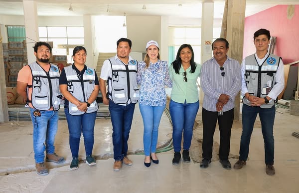 Atenea Gómez Ricalde supervisa avances del C2 en Costa Mujeres