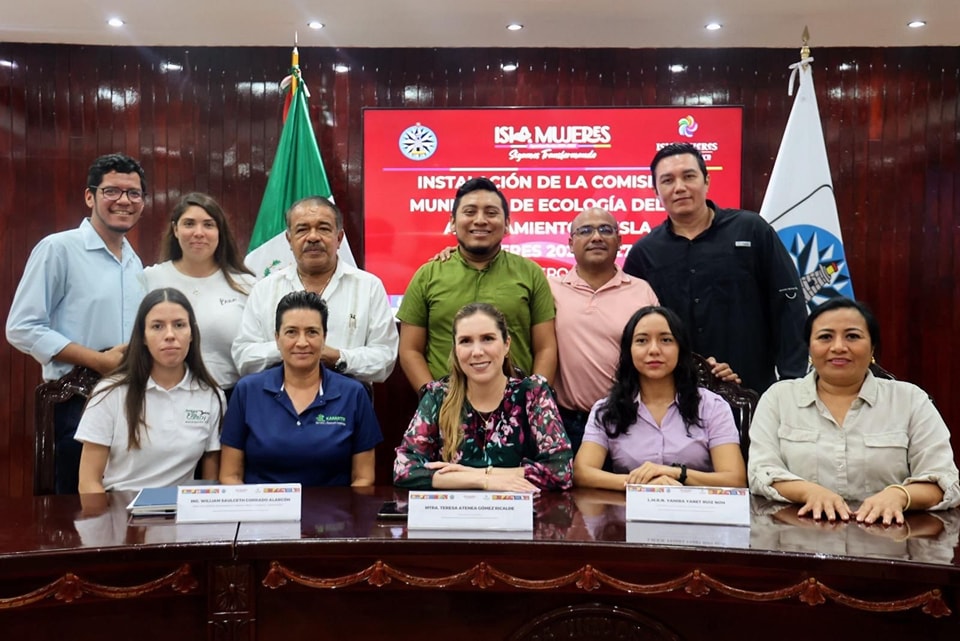 Gobierno de Isla Mujeres fortalece su compromiso ambiental con la Comisión Municipal de Ecología