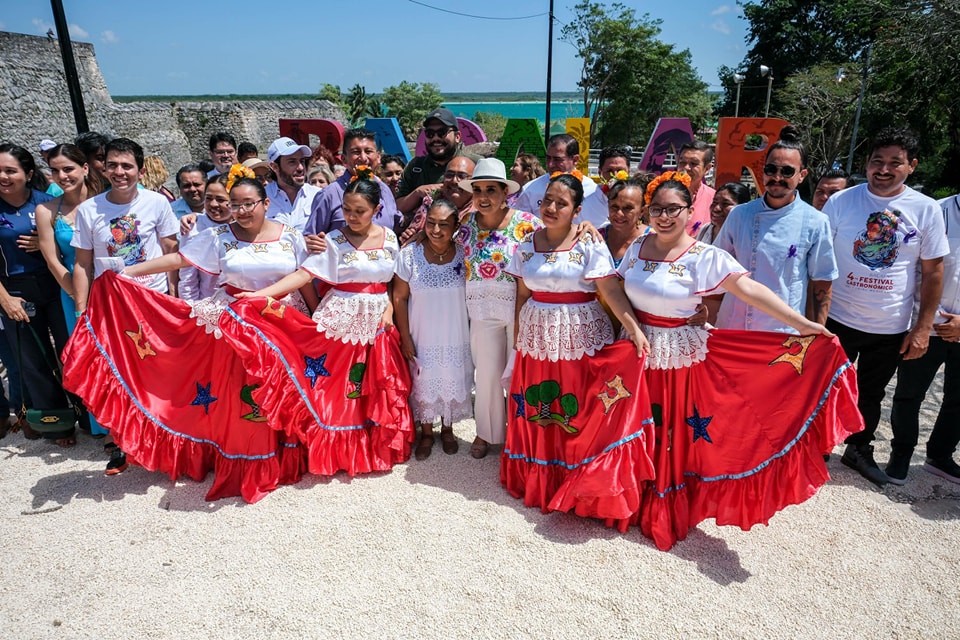 Desde Bacalar se expone al mundo los sabores, olores y colores de la gastronomía quintanarroense: Mara Lezama