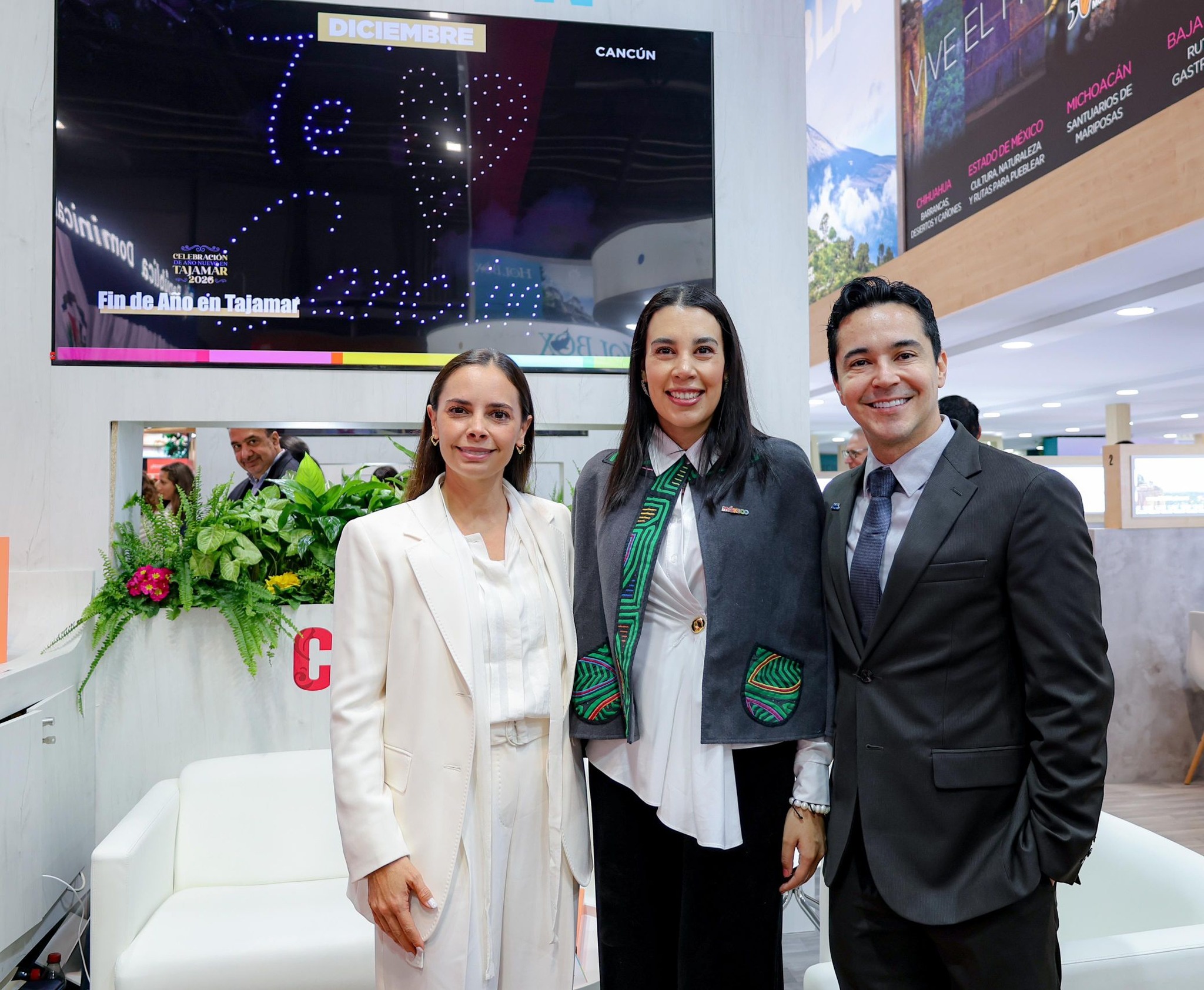 Promociona Ana Paty Peralta a Cancún como multidestino de excelencia en el arranque de FITUR 2025