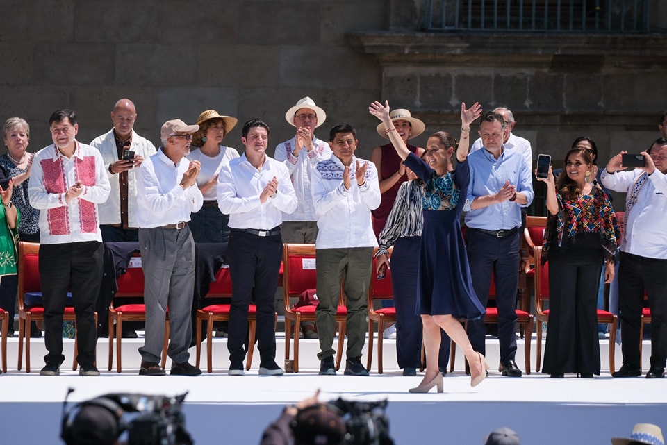 Ante más de 350 mil personas, Claudia Sheinbaum celebra histórica Asamblea Informativa