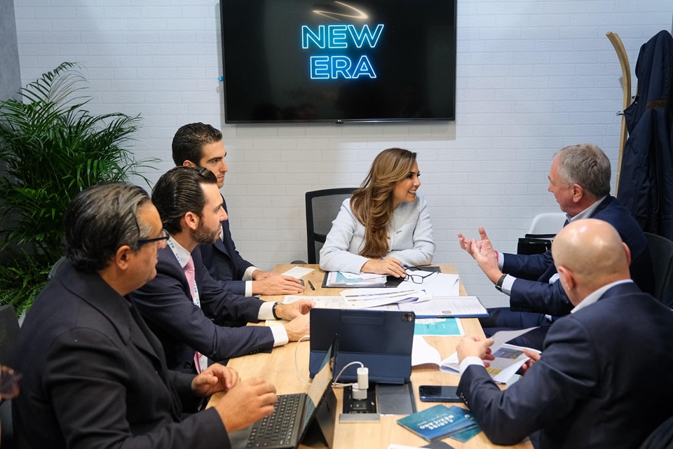 Sostiene Mara Lezama reunión con MSC Cruises para fortalecer al Caribe Mexicano