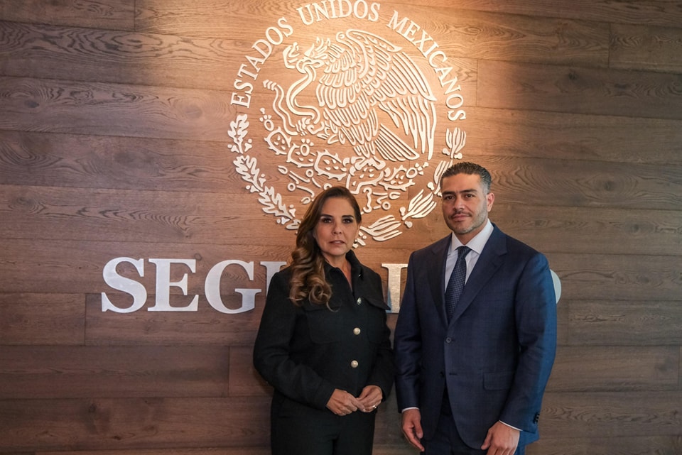 Fortalecen Mara Lezama y Omar García Harfuch estrategia para la Construcción de Paz en Quintana Roo