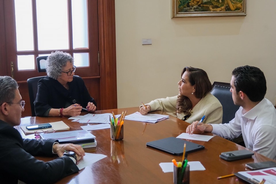 Revisa Mara Lezama proyectos de Quintana Roo con la subsecretaria de Egresos de la SHCP