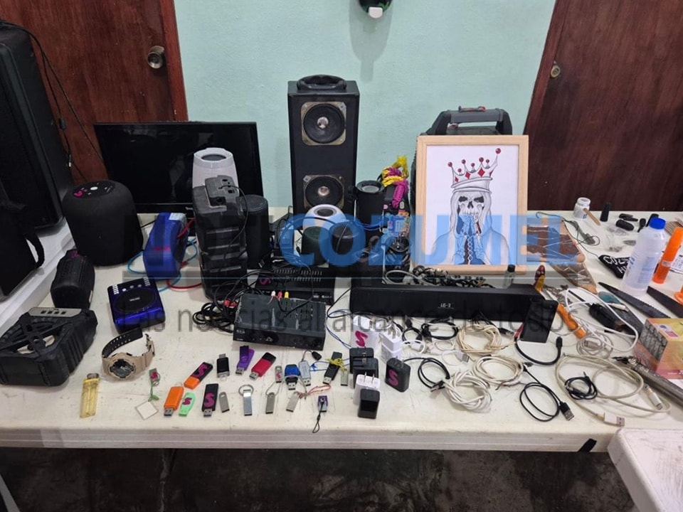 Realizan operativo operativo al interior del Centro Penitenciario de Cozumel