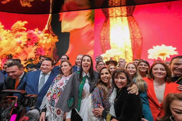 Mara Lezama acompaña a Josefina Rodríguez en inauguración del Pabellón México, en FITUR 2025