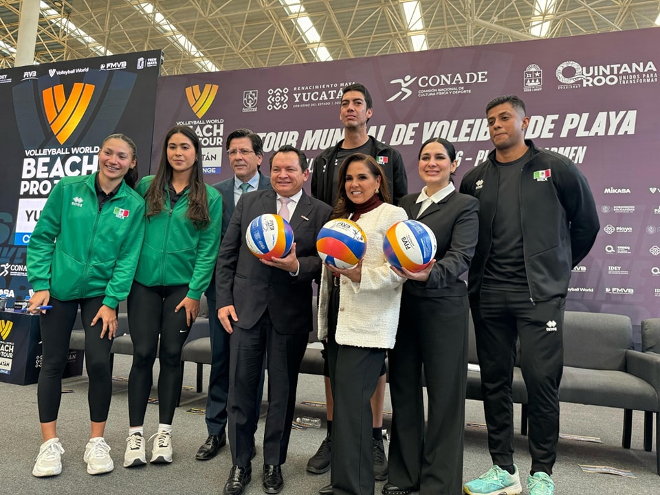 Playa del Carmen, sede del Tour Mundial de Voleibol de Playa 2025