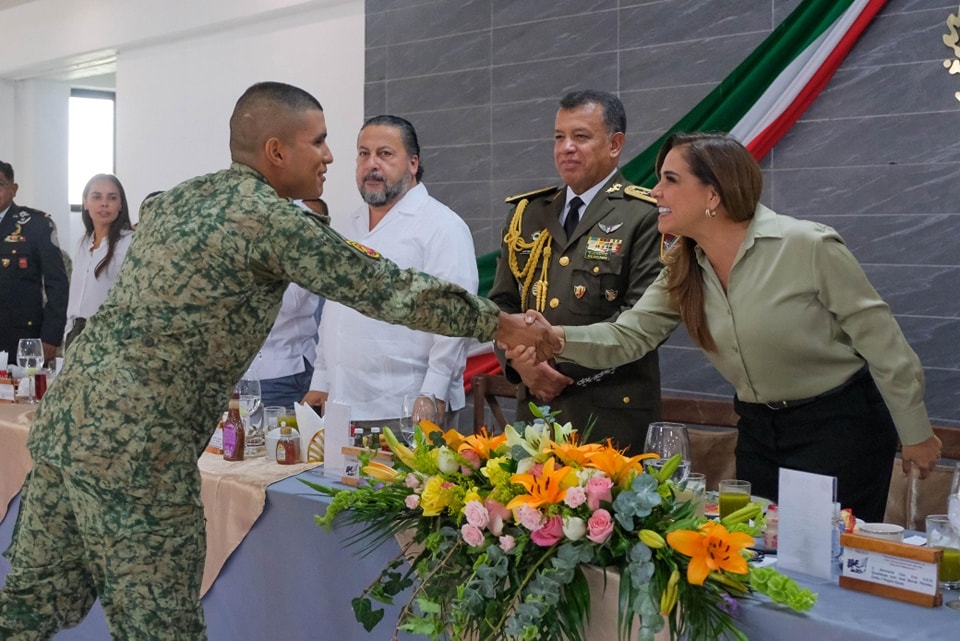 Hoy y siempre, nuestro reconocimiento al Ejército Mexicano: Mara Lezama