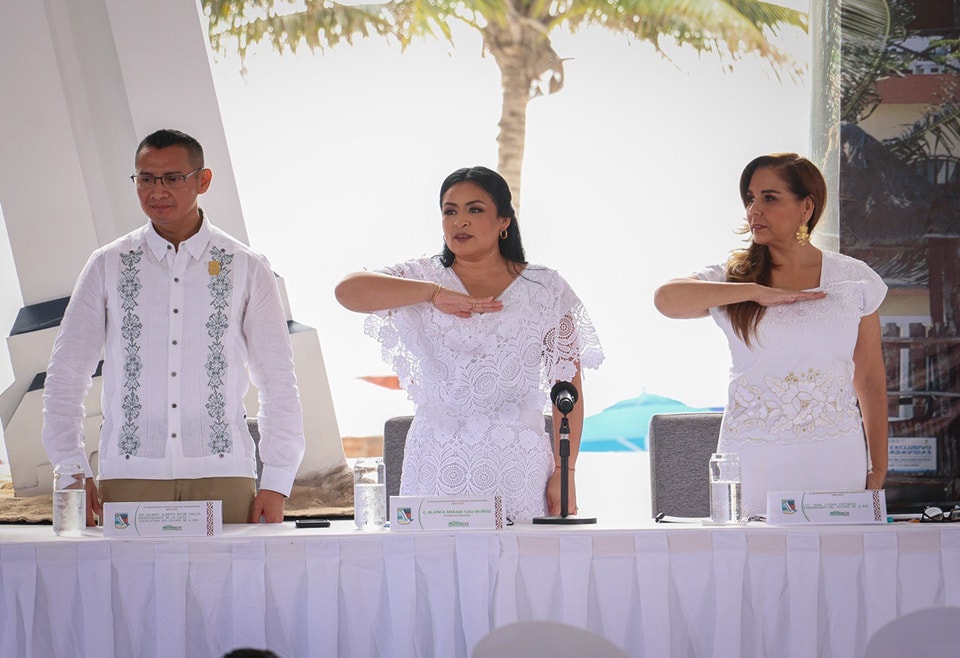 Se consolida la transformación en Puerto Morelos: Blanca Merari