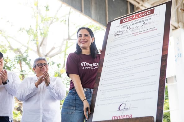 Playa del Carmen reafirma su gran apoyo y fuerza a MORENA