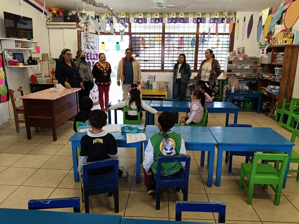 Jardín de niños Xaman-Ha reanudó clases en sus aulas