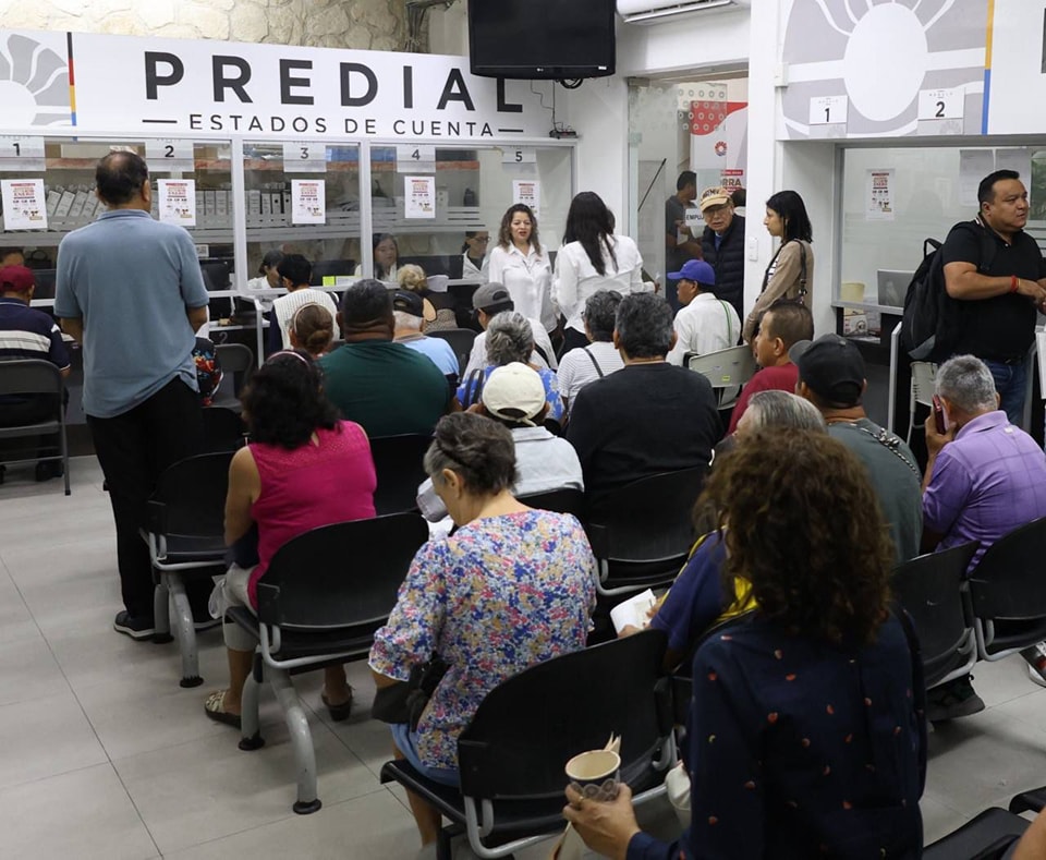 Cancunenses confían en gobierno de Ana Paty Peralta al iniciar campaña de descuento en predial