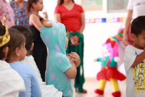 Gobierno municipal de Isla Mujeres celebra a las niñas y niños de los CENDIS