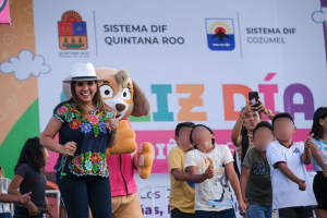 Niñas y niños de Cozumel celebran su día con el compromiso de respeto a sus derechos humanos