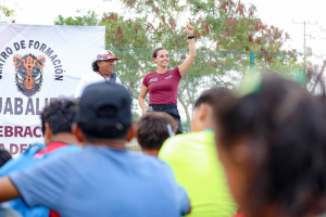 “En la construcción de la paz el deporte es una prioridad”: Ana Paty Peralta