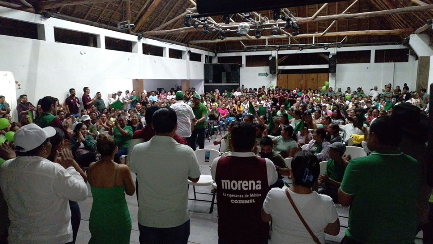 El Verde en Cozumel va con todo junto a Gino Segura y Juan Carrillo: Chacho Mendoza