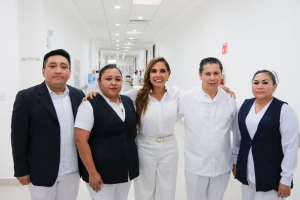 Reconoce Gobernadora Mara Lezama a las enfermeras y enfermeros de Quintana Roo