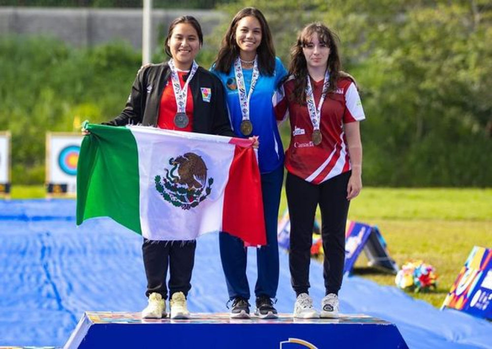 Yareni Chab conquista plata en el Campeonato Panamericano Juvenil y Máster de tiro con arco